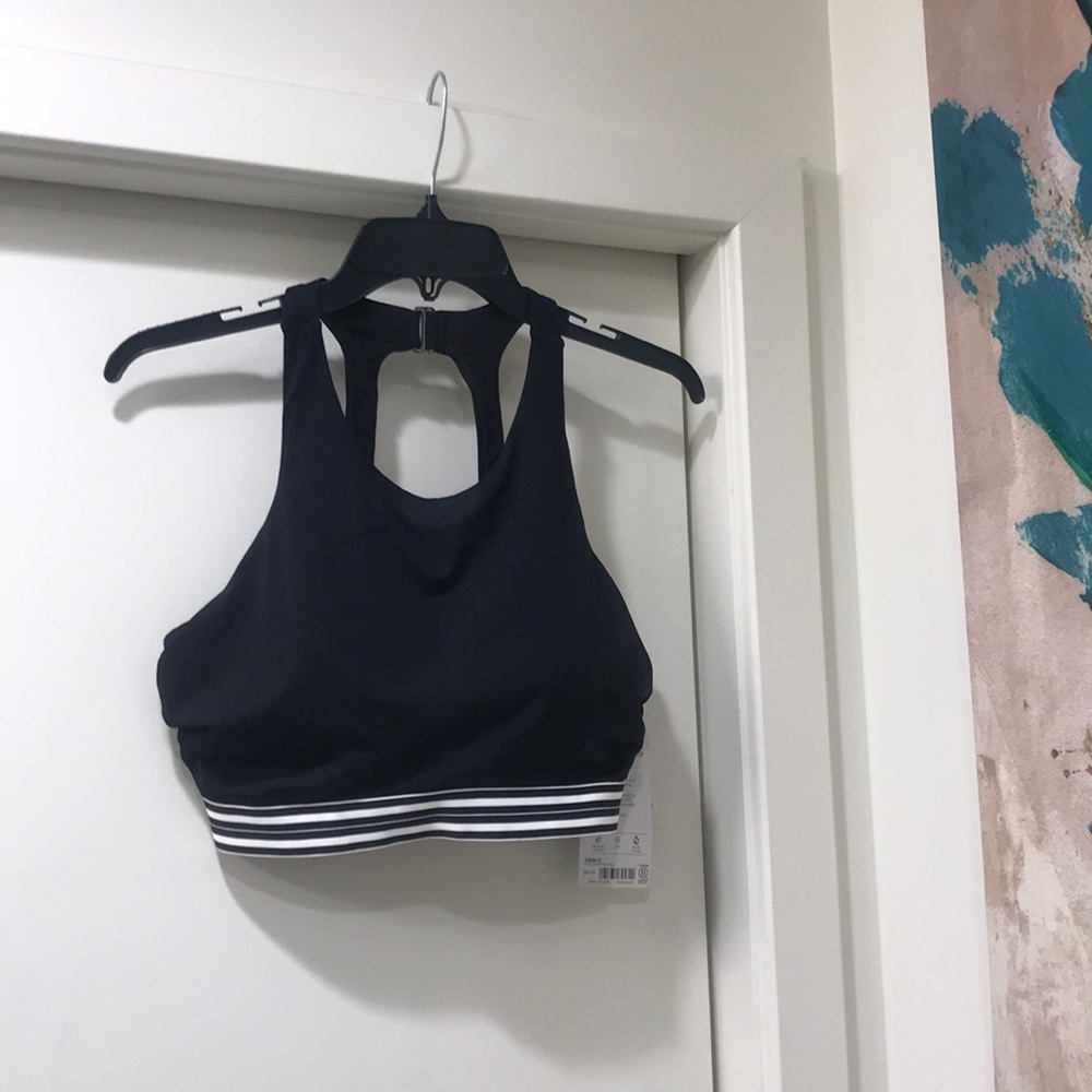 Athleta Gold Coast Solid High Neck Bikini Top